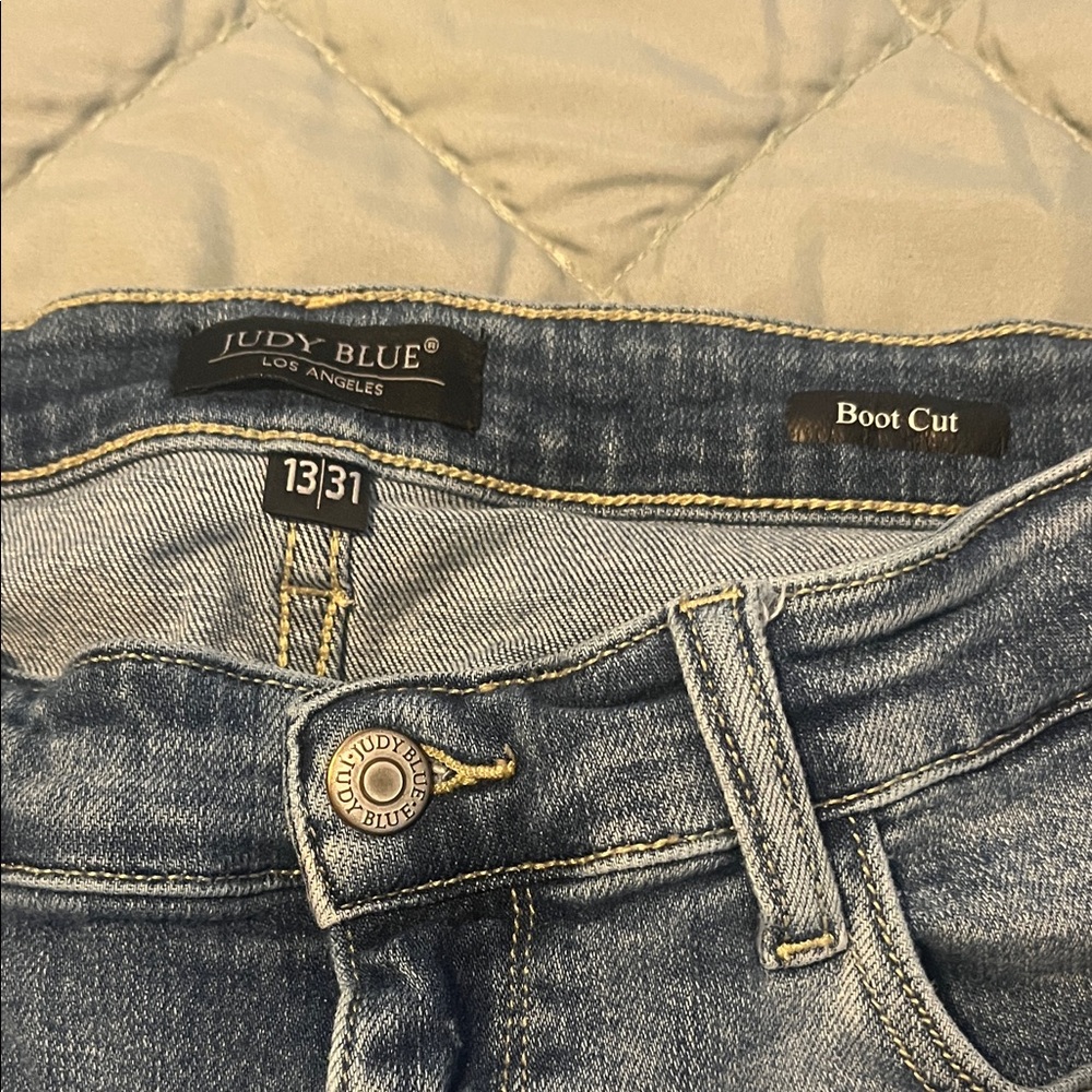Judy Blue Light Blue Boot Cut Jeans